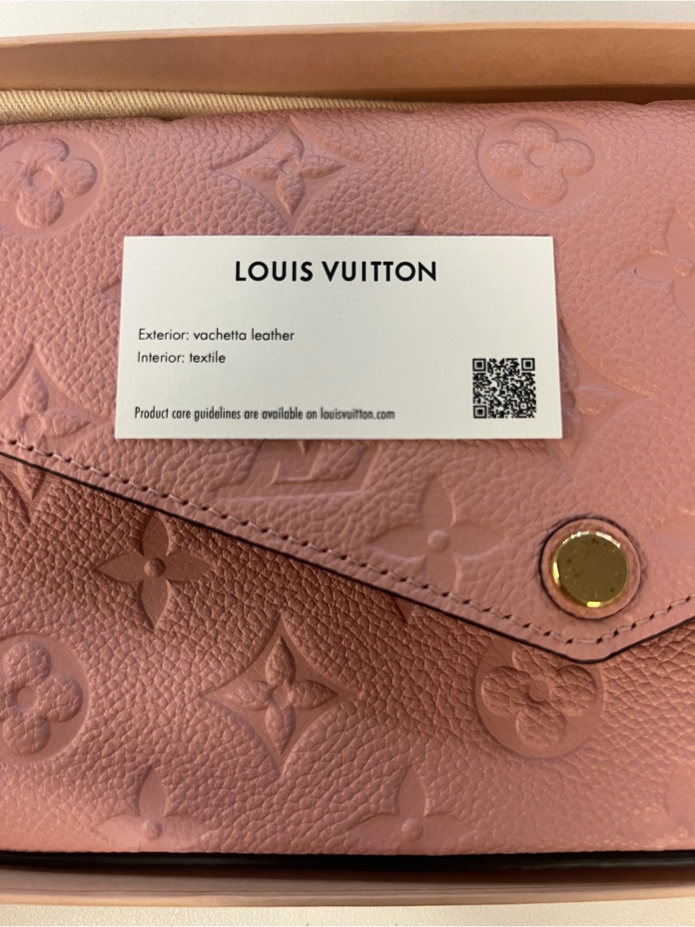 Louis Vuitton Pochette Felicie Rose Poudre - Picture 5 of 7